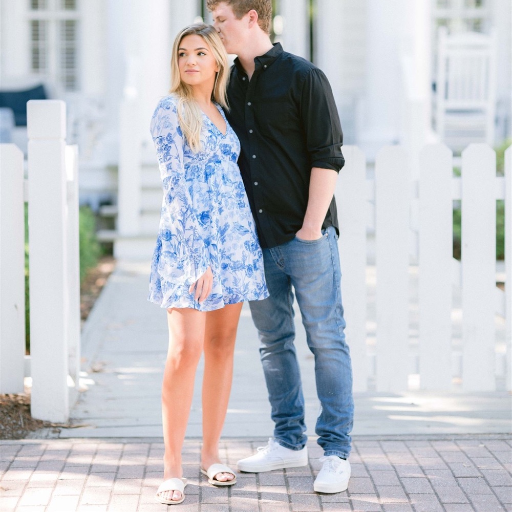 Urban Outfitters Love Sadie Bell Sleeve Dress
